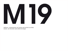Tablet Screenshot of m19.fr